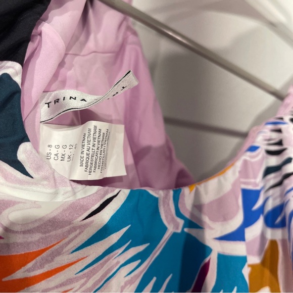 Trina Turk Seychelles Off the Shoulder Swimsuit - Picture 3 of 4